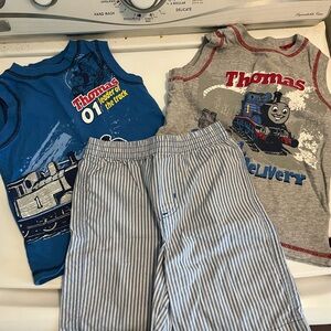 Thomas & Friends Blue and Gray Apparel Set